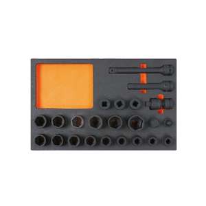 BETA 23-Piece EVA Foam Tray with <b>Ratchets</b> and 3/4'' <b>Sockets</b> - Product Image 1
