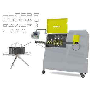 Máquina dobladora de estribos de acero inoxidable CNC automática para industrias de la construcción Motor doblador de componentes de núcleo PLC - Product Image 2