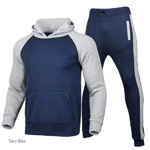 ชุดวิ่งออกกำลังกาย2024มีฮู้ดผ้าคอตตอน100% ระบายอากาศได้ดีพิมพ์ลายไร้รอยต่อไซส์ XL สำหรับยิมฤดูใบไม้ผลิ - Product Image 2