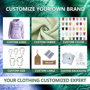 ชุด 2 ชิ้นที่กําหนดเองผ้าฤดูหนาวผ้าฝ้ายเทอร์รี่ฝรั่งเศสผู้หญิงเสื้อและเสื้อกางเกงขายาวและเสื้อฮู้ดขนาดใหญ่สําหรับผู้หญิง - Product Image 3