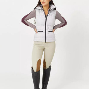 Sleeveless Outdoor Padded Riding Wear <b>Waistcoat</b> <b>Women</b> Equestrian Bodywarmer Quilted Horse Riding Vest - Product Image 6