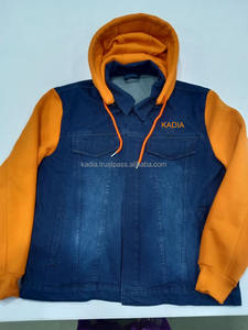 Chaqueta de mezclilla transpirable para hombre con capucha, para motociclismo, carreras en carretera, motocross, chaqueta de mezclilla informal a la moda con capucha - Product Image 2