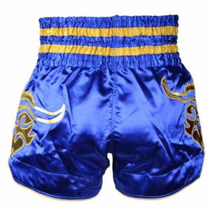 กางเกงมวยไทยขาสั้นทรงหลวมทำจากโพลีเอสเตอร์สำหรับผู้ชายชุดกีฬามวยไทยกางเกงขาสั้นแบบไทย - Product Image 6