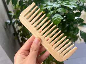 Peine alisador de pelo de madera nuevo del mejor fabricante, peine para bigote de alta calidad a precio mayorista, los mejores productos de madera - Product Image 2