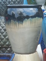 1. Grandes jardinières en céramique de haute qualité, fabrication de poterie vietnamienne