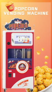 Máquina Expendedora de Palomitas de Maíz Automática, Máquina de Palomitas de Maíz con Monedas, Máquina de Palomitas de Maíz con Caramelo - Product Image 3