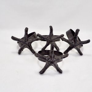 แหวนรองผ้าเช็ดปากโลหะเนื้อโทนสีทองแดงสำหรับโต๊ะอาหารเก๋ไก๋แบบชนบทพร้อมโทนสีอบอุ่นหรือธีมของโลก - Product Image 1