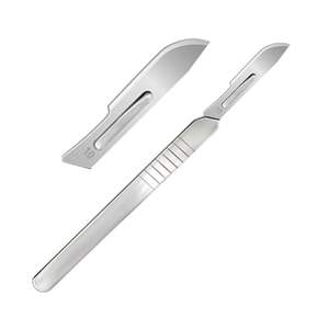 Volgo Care Intl. Stainless Steel <b>Scalpel</b> <b>Knives</b> Model 05.0101 Manual CE ISO13485 Certified Class I Medical Instrument 5-Year - Product Image 1
