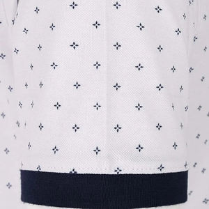 เสื้อโปโลผู้ชายสุดหรู ให้สัมผัสนุ่ม อุ่นสบาย ผลิตจากผ้าฝ้าย 100% สีพื้น แขนยาว สำหรับฤดูใบไม้ร่วงและฤดูหนาว ระบายอากาศได้ดี เหมาะสำหรับธุรกิจ ผ้าถักพิมพ์ลาย - Product Image 6