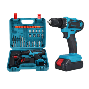 Trapano Avvitatore Elettrico Portatile Senza Fili di Alta Qualità, Set Trapano a Percussione Multifunzione Brushless 28V <span class=keywords><strong>2</strong></span>.0AH - Product Image 3