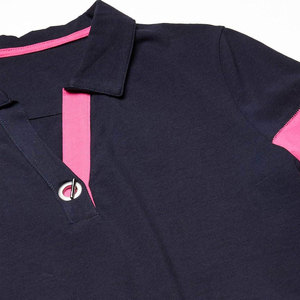 Polos transpirables ligeros de alta calidad, estilo informal de verano, estampado de media manga, polo hecho a medida - Product Image 4