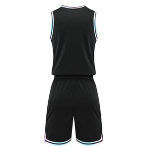 Conjunto de camiseta de baloncesto de talla grande personalizada, uniformes transpirables con impresión de sublimación lisa, ropa de baloncesto al por mayor - Product Image 2