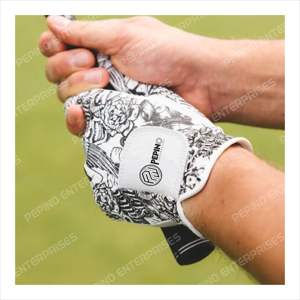 Prix d'usine Gants de golf antidérapants en cuir PU de haute qualité avec design et logo personnalisés OEM - Product Image 6