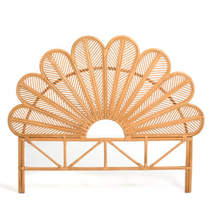 หัวเตียงหวายคลาสสิก สีธรรมชาติ หัวเตียงหวายธรรมชาติ งานฝีมือจากเวียดนาม นัตมิน - Product Image 4