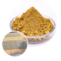 Oxyde de fer jaune 313 couleur brique revêtement papier de sol fabrication pigment inorganique poudre matériau de teinture