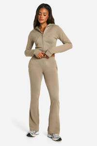 Abrigo de Yoga 2025 para mujer, chaqueta de entrenamiento deportiva corta, Color sólido, secado rápido, ligero, con cremallera, chándales atléticos ajustados para Fitness - Product Image 3