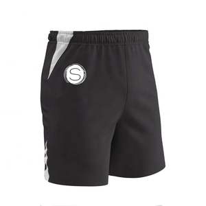 Pantalones cortos atléticos de color sólido 100% algodón Fitness Gym Joggers con patrón de leopardo pantalones cortos de malla de entrenamiento - Product Image 4