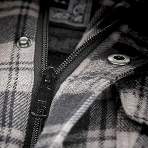 Camisa de Motociclista a Cuadros de Moda para Hombre, Protectora para Motocicleta, Forrada y Acolchada, de Franela Transpirable, 100% Algodón - Product Image 5