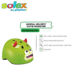 Casco Deportivo de PVC con Diseño de Animal/Monstruo Adorable - Product Image 2