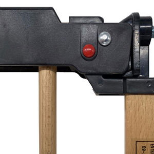 WELL HOME 'Mustang' Recinzione in Legno di Faggio Verniciato 75-114cm L Graticole e Cancelli - Product Image 6