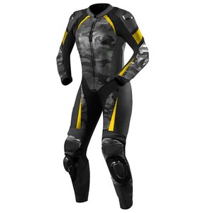 Mono de traje de carrera de motocicleta hecho a medida, cuero aprobado por la CE con ignífugo, impermeable, a prueba de viento, diseño impreso de talla grande - Product Image 1