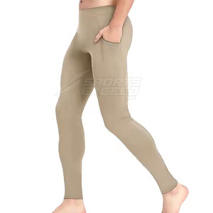 Leggings para Hombre de Estilo Moderno, Hechos a Medida, con Cintura Elástica y Logotipo Personalizado en la Cintura, Color Personalizado, Alta Calidad, Hechos en Pakistán - Product Image 5