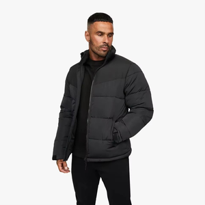 Veste Puffer Vente en gros Logo personnalisé OEM Veste d'hiver imprimée de haute qualité pour hommes Veste Bubble Puffer avec poches - Product Image 2