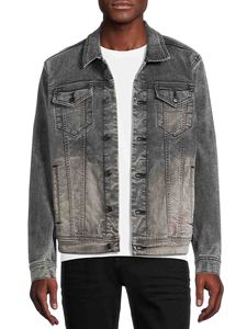 Chaqueta vaquera con cuello vuelto para hombre, ropa informal de uso diario - Product Image 2