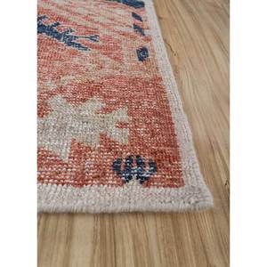 Tapis en laine noués à la main Erbe, motif géométrique et abstrait rouge et orange, pour la maison, le salon, le couloir, grand rectangle GS-7007(cs-01) - Product Image 4