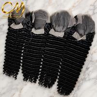 Superbe perruque frontale en dentelle HD 13*4 en cheveux humains ondulés, prête à être expédiée, avec logo HD, vente en gros OEM, pré-épilée avec baby hair