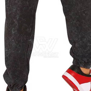 Ropa de calle de alta calidad, pantalones lavados con ácido para mujer, ropa de moda al por mayor, pantalones lavados con ácido para mujer - Product Image 5