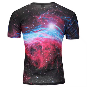 Fabricación de fábrica Diseño personalizado Impresión por sublimación Manga corta Timbre Precio al por mayor Sublimación Camiseta para hombres - Product Image 1