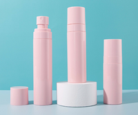 Bouteilles de pulvérisation à brume fine roses vides avec logo personnalisé, 60 ml/80 ml/100 ml, rechargeables pour spray fixateur, brume hydratante, crème solaire
