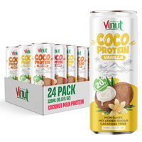 VINUT 330ml Kokos Proteïne Melk Latte Drank Groothandel OEM ODM Export Drank Leverancier