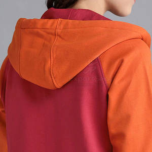 Vente en gros de sweats à capuche respirants pour femmes dernier style de sweats à capuche personnalisés de couleur pour femmes sweats à capuche personnalisés pour femmes - Product Image 5