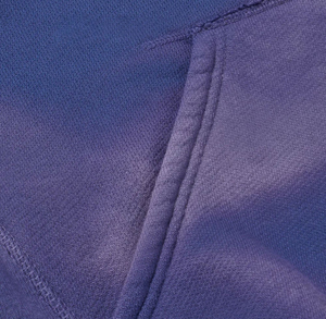 Sweat à capuche personnalisé pour homme, effet usé, 100% coton, respirant, séchage rapide, grandes tailles, vêtements d'hiver fabriqués au Pakistan pour la saison printanière - Product Image 4