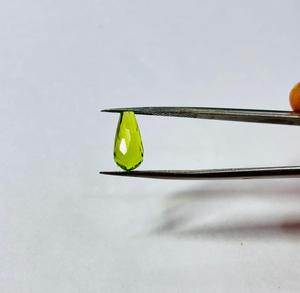 Peridoto Natural 6x12mm Gotas de lágrima Corte de lujo Fabricante de piedras preciosas Precio al por mayor Semi piedras sueltas Joyería - Product Image 4
