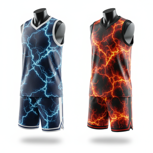 Uniforme de basket-ball de sport à séchage rapide respirant de haute qualité avec logo personnalisé à bas prix | Nouveau design unisexe - Product Image 4