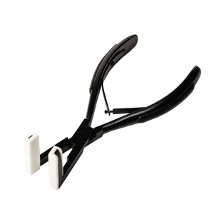 Alicates de cinta para extensiones de cabello más vendidos, alicates de sellado para extensiones de etiquetas personalizadas de acero inoxidable sólido, herramienta para cabello - Product Image 1