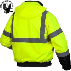 Chaqueta reflectante Hi Vis para hombre, ropa de trabajo personalizada, de seguridad, el mejor precio, venta al por mayor - Product Image 2