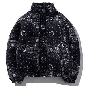 Streetwear mode extérieur hiver Logo personnalisé haute qualité hommes à capuche toile imperméable 100% Nylon doudoune - Product Image 3