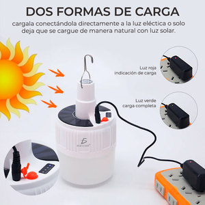 Linterna de Emergencia LED y USB Recargable y Portátil para Camping - Product Image 3