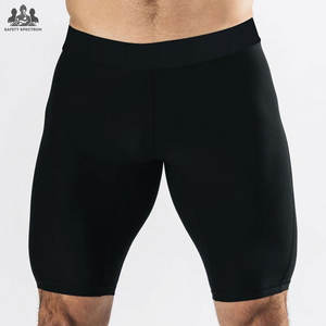 2026 <b>Men's</b> Sporty Compression Shorts | Elastic Mid Rise | Quick Dry Breathable | Customizable | Wholesale Athletic Training <b>Base</b> - Product Image 1