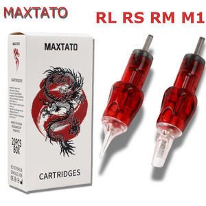 50 Uds cartucho de aguja de tatuaje mixto 3RS/<span class=keywords><strong>5RS</strong></span>/7RS/9RS/11RS <span class=keywords><strong>agujas</strong></span> de cartucho estándar delineador redondo Shader Magnum aguja de tatuaje - Product Image 6