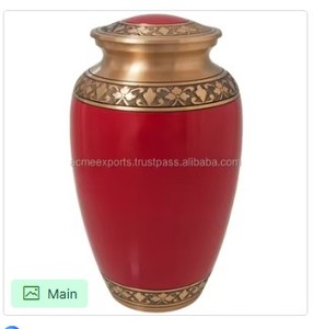 Urne funéraire noire élégante avec aigle et drapeau américain Hommage intemporel pour les êtres chers - Product Image 2