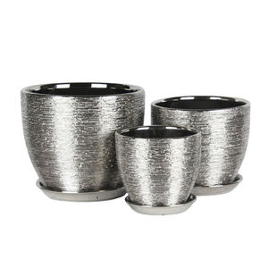 กระถางต้นไม้โลหะสำหรับตกแต่งบ้านและสวนของตกแต่งโรงแรม - Product Image 5