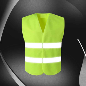 Chaleco de seguridad reflectante con logotipo personalizado para trabajadores, ropa reflectante estándar Ce, 4 bolsillos, venta al por mayor de fábrica - Product Image 2