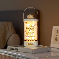 Lampe de chevet compacte rechargeable en forme d'étoile, lanterne créative à lumière étoilée, lampe d'ambiance pour lecture en chambre