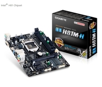 Motherboard DDR4 terintegrasi Gigabit LGA 1150 Intel H81M-H mini-itx USB3.0/SATA 6Gbps Saluran ganda