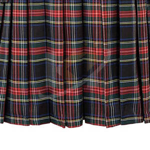 Tartan en kilt personnalisé grande taille pour hommes pour une utilisation décontractée coupe ample taille élastique vente en gros Tartan en kilt pour hommes - Product Image 5